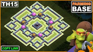 NEW Town Hall 15 Farming Base Design 2024  Clash of Clans [upl. by Sema]