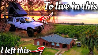 Why I moved out of my house to travel 3000km amp live in a 4wd from the 80s [upl. by Abixah]