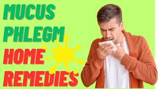 Home Remedies to Clear Mucus and Phlegm  Chest Infection  Cough [upl. by Azile178]