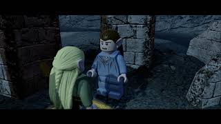 LEGO Lord of the Rings 100 Overworld Guide 3  Minas Morgul All Collectibles [upl. by Adnirod]