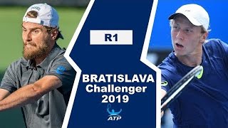 Maxime Cressy vs Emil Ruusuvuori  BRATISLAVA 2019 [upl. by Erv]