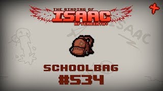 Binding of Isaac Afterbirth Item guide  Schoolbag [upl. by Buine]