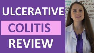 Ulcerative Colitis Diet Treatment Symptoms Flare Up  Nursing NCLEX Review [upl. by Brownley235]