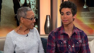 Cameron Boyce Blushes When Grandma Raves About His Success In 2016 Interview [upl. by Lipson]