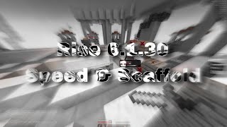 old footage Rise 6130 Speed amp Scaffold on Hypixel  Rise at Vantage [upl. by Grega]