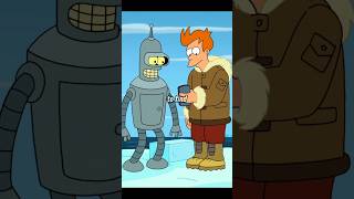 Bender handed the Fire to Fry futurama shorts [upl. by Annert603]