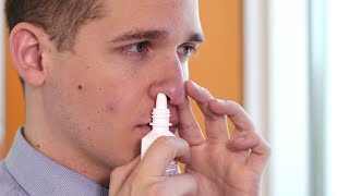 Mayo Clinic Minute Combat allergies like a pro by learning how to use your nasal spray properly [upl. by Messing314]