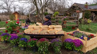 Rustic Charm Traditional Village Style Potato Bread Recipe [upl. by Enetsirk]