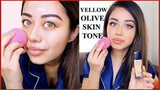 Maybelline FIT Me Foundation Review for Olive Yellow Medium Skin tones  120 220 Drugstore [upl. by Marianna565]