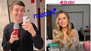 ASMR  Tinder Swiping 🔥 NYC Edition 🏙️ [upl. by Atinele]