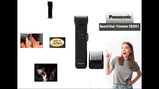 Panasonic ER2051K Hair amp Beard Trimmer [upl. by Sukramaj108]