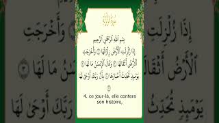 Sourate Al Zalzalah  Abdelwadoud Hanif 99 سورة الزلزلة  عبد الودود حنيف [upl. by Yanaton829]