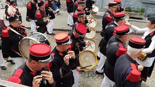 Marche Sainte Rolende 2019 Mardi de Pentecôte Gerpinnes centre 70 passage GerpinnesFlaches [upl. by Garibold]