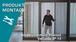 Montage Plissee Insektenschutz IP13 von Schlotterer [upl. by Notnad]