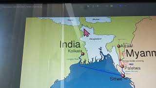 India  Myanmar Kaladan project and its impact on Bangladesh [upl. by Sascha]