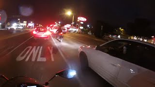 Motorcycle VS CarROAD RAGE TURNS VIOLENT [upl. by Narut668]