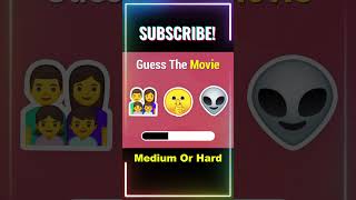 Can You Guess The Movie By Emoji In 5 Seconds🎬🍿 movie emoji guess shorts [upl. by Lenee]