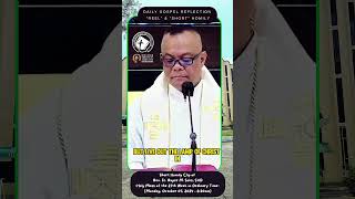 SHORT CLIP – HOMILY – REFLECTION OF REV FR RUPER M SOLIS SVD [upl. by Kostman]