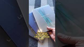 Unboxing Le Sserafim  CRAZY Album Standard version SET [upl. by Trimble]