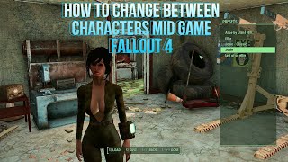 how to change presets mid game in fallout 4 using looks menu [upl. by Darda]