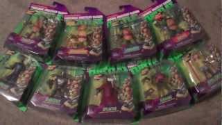 Teenage Mutant Ninja Turtles 2012 Action Figure Collection [upl. by Lisandra]