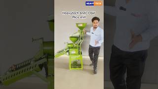 HEAVYYTECH 6n40 dsv mini rice mill machine  new village business idea 2024 [upl. by Esahc]