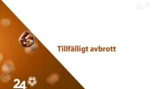 SVT24 Tillfälligt avbrott 2007 [upl. by Hrutkay204]