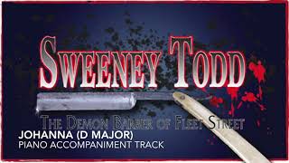 Johanna D Major  Sweeney Todd  Piano AccompanimentKaraoke Track [upl. by Rutter]