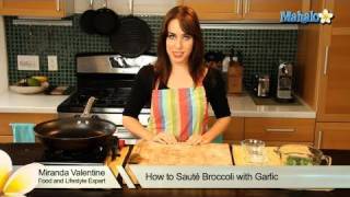 How to Saute Broccoli With Garlic [upl. by Kennith]