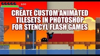 From Pixel Art to Stencyl Flash Game Tutorial 4 [upl. by Kotto]