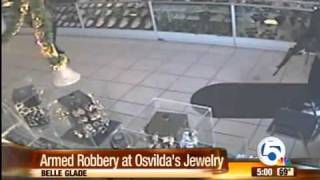 Jewelry store robbery video released [upl. by Rillings]