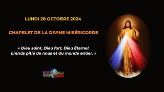 Chapelet de la Divine Miséricorde du lundi 28 octobre 2024 avec Hélène de la Grâce [upl. by Robbert]