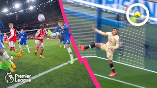 The art of defending INCREDIBLE goal line clearances amp defending heroics [upl. by Essirahc]