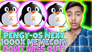 PengyOS  Another 1000X MemeCoin on Solana  Buy Now or Cry Later [upl. by Vedis]