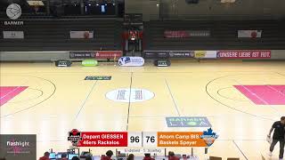 Depant GIESSEN 46ers Rackelos vs Ahorn Camp BIS Baskets Speyer [upl. by Eizdnil]