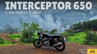 RE Interceptor 650  Cinematic video  TheMovingThrottle [upl. by Ahsata492]