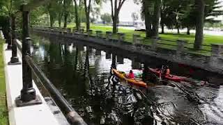 Kayaking on the Lachine Canal [upl. by Hurleigh]