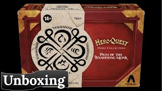 HeroQuest Hero Collection  Path of The Wandering Monk Unboxing [upl. by Sommer]