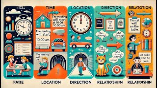 Preposition of Time  Location  Direction  Relationship [upl. by Muna953]