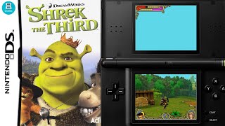 Shrek the Third DS  Gameplay on Drastic Emulator No Commentary [upl. by Lorrimer]