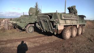 1st Squadron Stryker 2nd Cavalry Regiment Trains with NATO Partners in Estonia [upl. by Claudy]