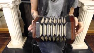 1587  Lachenal Anglo Concertina C G M 20 795 [upl. by Mcgrody210]