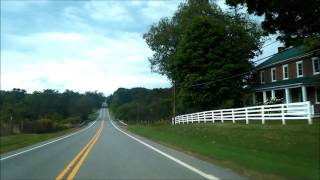 Lincoln Highway US 30 Eastbound Video 7 Eastern Divide to Breezewood [upl. by Yorle696]