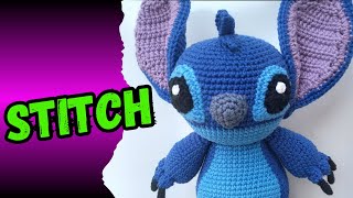 Stitch em Amigurumi – Feito à Mão com Detalhes Incríveis [upl. by Calvert]