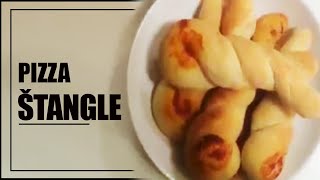 Pizza štangle  rychlý videorecept [upl. by Marybelle656]