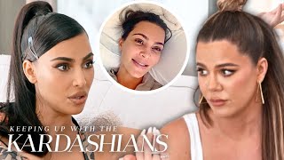 Kim Kardashian’s Baby Bar Journey Battling COVID amp Pushing Through  KUWTK  E [upl. by Laehcym512]