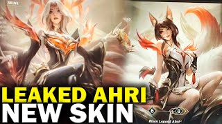 LEAKED Rising Legend Ahri  Ultimate Skin DOUBLE SPLASH  League of Legends [upl. by Trude48]