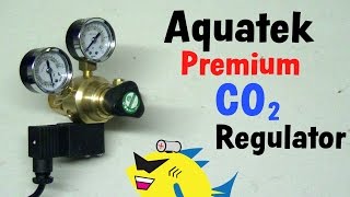 Aquatek Premium Regulator Aquarium Pressurized CO2 System [upl. by Yordan589]