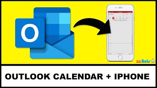 How to Add Outlook Calendar to Your iPhone iCloud Calendar  zzBots [upl. by Grant]