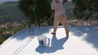 roof water proofing roof treatment [upl. by Etnahs725]